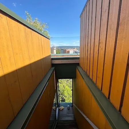 Penthouse W/view, Private Rooftop, Jacuzzi, Parking Apartment Oslo